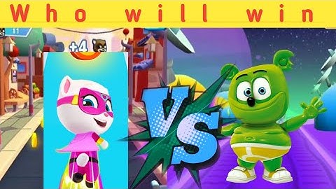 Tom dash hero vs gummy bear run how will win gameplay #kids #youtube #youtuber #games #gameplay