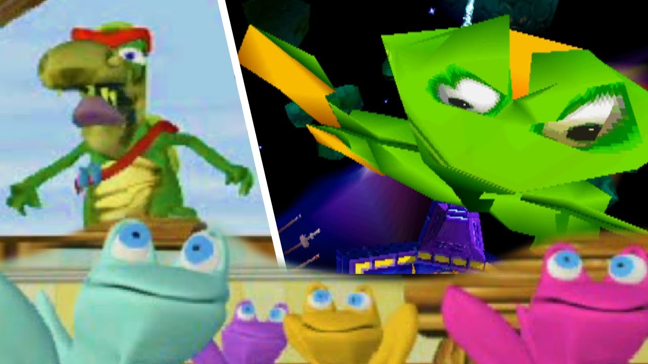 Frogger Takes On Space! Frogger 2: Swampy's Revenge - YouTube