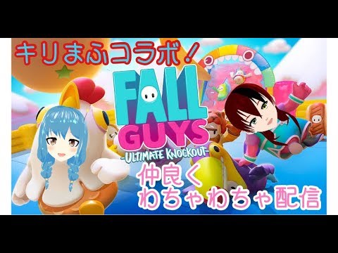 【FALL GUYS】キリまふコラボ！仲良くわちゃわちゃ配信♪【言ノ葉キリヤ】