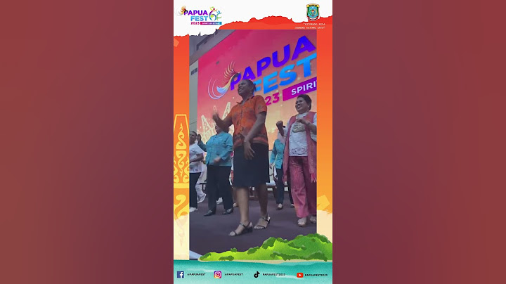 Papua Fest 2023 digoyang #festival #karnaval