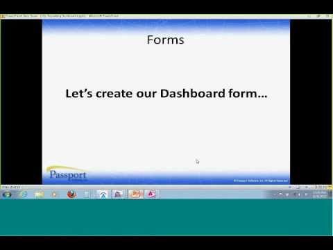 Custom Reporting Session 8 Creating User Interface
