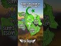 Religion in the Middle East #mapping #middleeast #islam #judaism #christianity #shorts #religion
