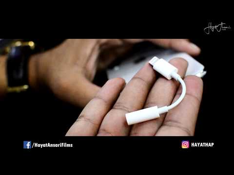 UNBOXING OF APPLE IPHONE LIGHTNING TO 3.5MM HEADPHONE JACK ADAPTER