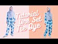 Tutorial : ONE SET TIE DYE Kekinian  - Bag 1 CELANA (dari Pola s/d Jadi)