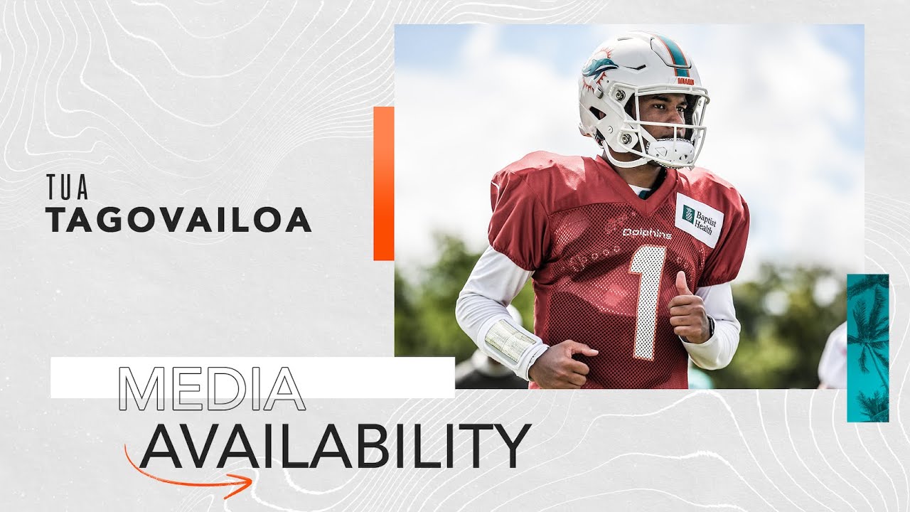 Dolphins QB Tua Tagovailoa challenged reporters to repeat a play