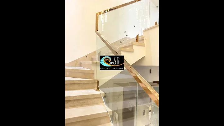 Luxury Glass Railing for Duplex Stairs