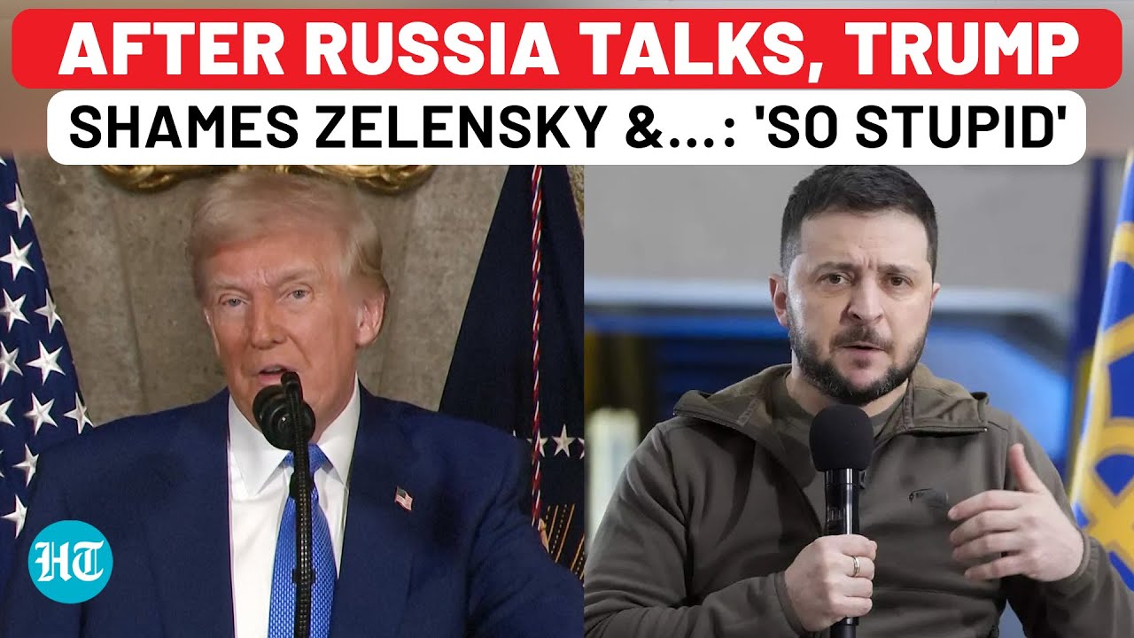 On Cam: Trump Shames Zelensky As He Opposes Lavrov-Rubio Peace Talks| Trump | Ukraine | Russia | USA
