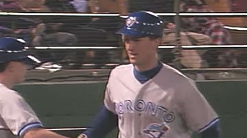 TOR@OAK: Olerud hits three-run homer on Opening Day