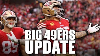 🔴🔴 Big 49ers update: Team is healthy and… red paint with saloon font!!🔴🔴
