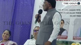 Minister Ramesh Tawadkar laid foundation stone for Rs 6.5 cr Loliem beautification project