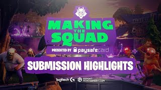 Making The Squad Submission Highlights | G2 Esports Fortnite