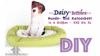Daisy Bettchen für Hund &amp; Katze DIY firstloungeberlin