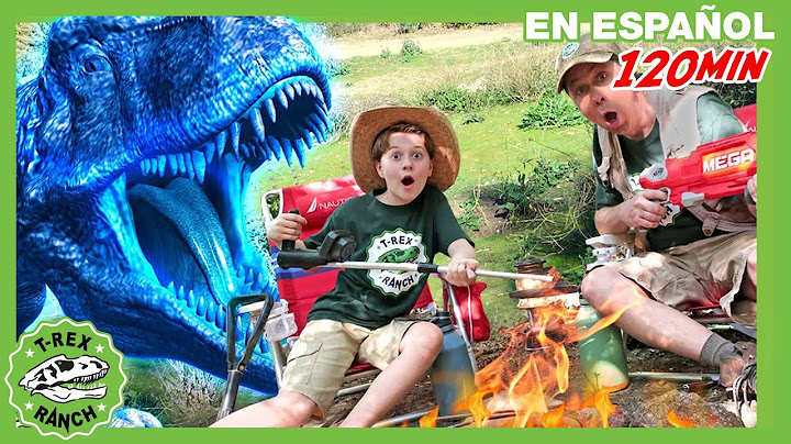 Dinosaurios en la Fogata 🔥 | T-Rex Rancho 🦖 | Moonbug Kids Parque de Juegos