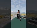 MOTORBIKE DOES 4 FLIPS JUMPING OFF OF A DAM