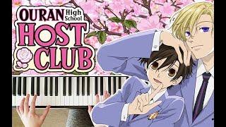 Sakura Kiss - Ouran High School Host Club OPENING THEME || PIANO COVER