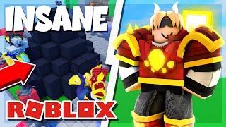 We Built The *MOST INSANE* Updated Bed Defense in Roblox Bedwars!