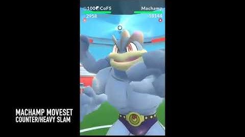 Machamp Solo - Counter/Heavy Slam