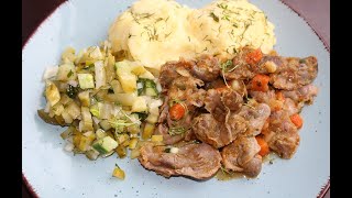 Gulasz Z Żołądków Drobiowych