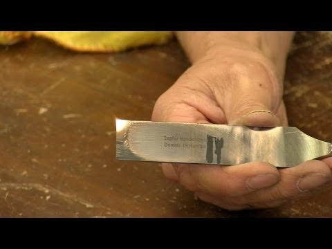 Preparing and sharpening a woodworking chisel - with Paul Sellers