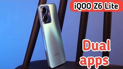 How To Enable Clone App In Iqoo Z6 Lite, Dual App Enable In Iqoo Z6 Lite, Iqoo Z6 Lite Mein