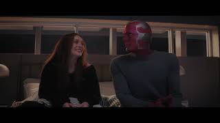 Vision comforts Wanda | WandaVision Season 1 Episode 8