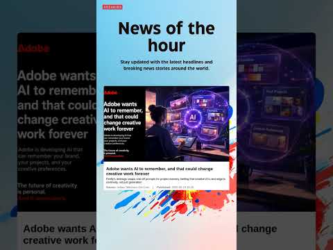 Breaking News: Adobe wants AI to remember, and that could change creative work forever #remember