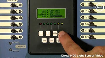 iGrow 1400 Light Sensor Video