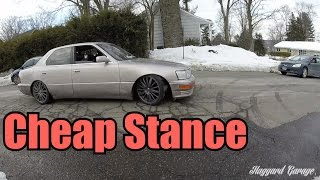 How To Stance Your Car For Super Cheap
