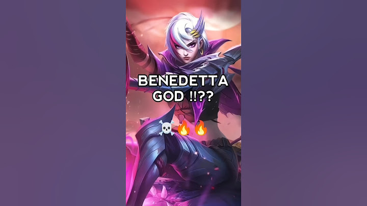 BENEDETTA GAMEPLAY 1 VS 4 MANIAC 🔥🔥 #mlbb #poizy