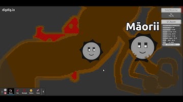 digdig io : How to kill a player bigger than you at full hp