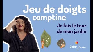 Vignette de la vidéo "Je fais le tour de mon jardin - Comptine - Jeu de doigt"