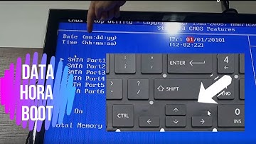 COMO ALTERAR A DATA HORA E BOOT DO PC NO SETUP DA BIOS