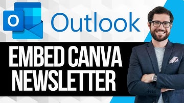 How to Embed Canva Newsletter in Outlook Email