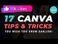 17 Canva Tips & Tricks You Wish You Knew Earlier (Canva Tutorial For Beginners)