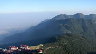 Excellent views of Kathmandu with snow capped Himalayan mountains - Everest Annapurna Madri Himal