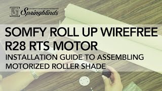 SOMFY Motor Sonesse R28 Roll Up WireFree (Li-Ion) RTS (MPN #1003297)