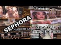 Shop and walk with me through Sephora 2021 || Sephora New York Times Square #AGillVlogs
