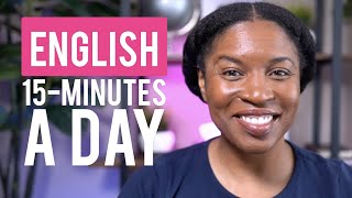 ENGLISH STUDY PLAN | 15-Minute Morning Routine For English Learners