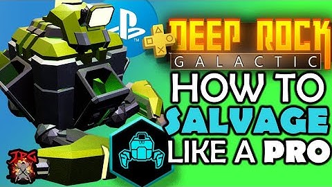 DEEP ROCK GALACTIC TIPS 2022 - Salvage Mission - How To Complete, Best Class? Free PS Plus Game