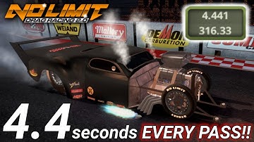 4.4 Seconds Every Pass! Fastest Pro Mod Willys Tune | No Limit Drag Racing 2.0