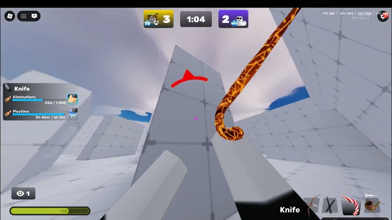 BEATING A LEVEL 402 AS A LEVEL 144 (ON MAIN) IN ROBLOX RIVALS