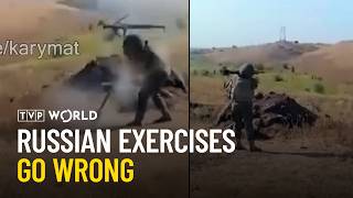 Russian soldier fires RPG at his own feet | Military Mind