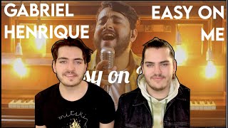 FLAWLESS | Twin Musicians REACT | Gabriel Henrique - Easy On Me (Adele Cover)