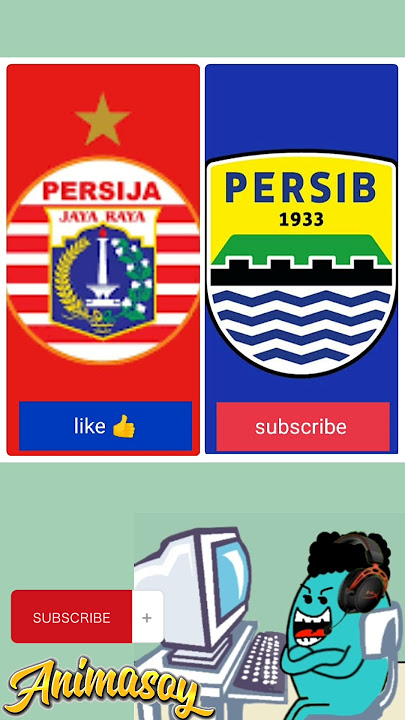 Persija atau Persib ges ?? #animasoy #animasiindonesia #kartunlucu #football #persija #persib