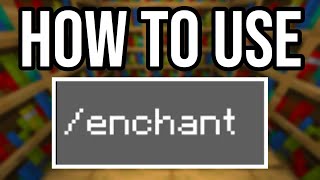 How To Use /Enchant Command In Minecraft PS4/Xbox/PE/Bedrock screenshot 4