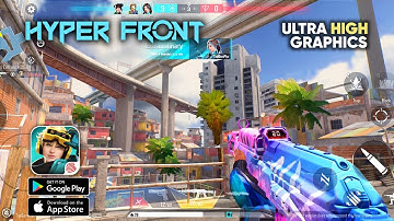 HYPER FRONT Android Beta Gameplay (Max Settings) | Valorant Mobile