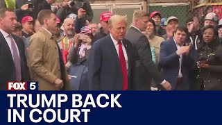 Trump trial in New York continues | FOX 5 News