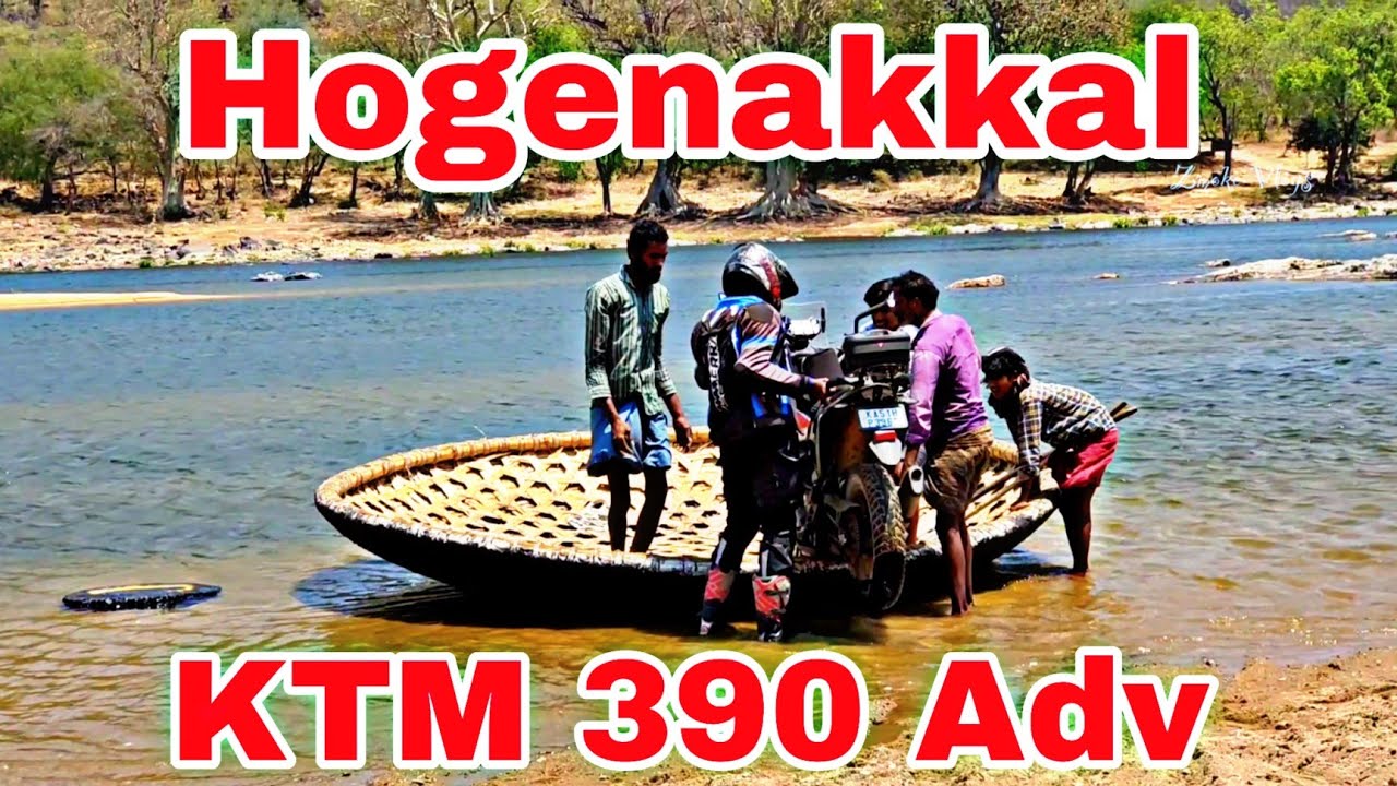 Hogenakkal waterfall 🤙 via MM hills - Ktm 390 Adventure | Drone shots | Kannada vlog