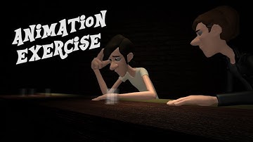 My First Maya animation "ANIMATION EXERCISE"