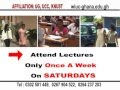 Wisconsin International University College, Ghana - Weekend Degree Program
